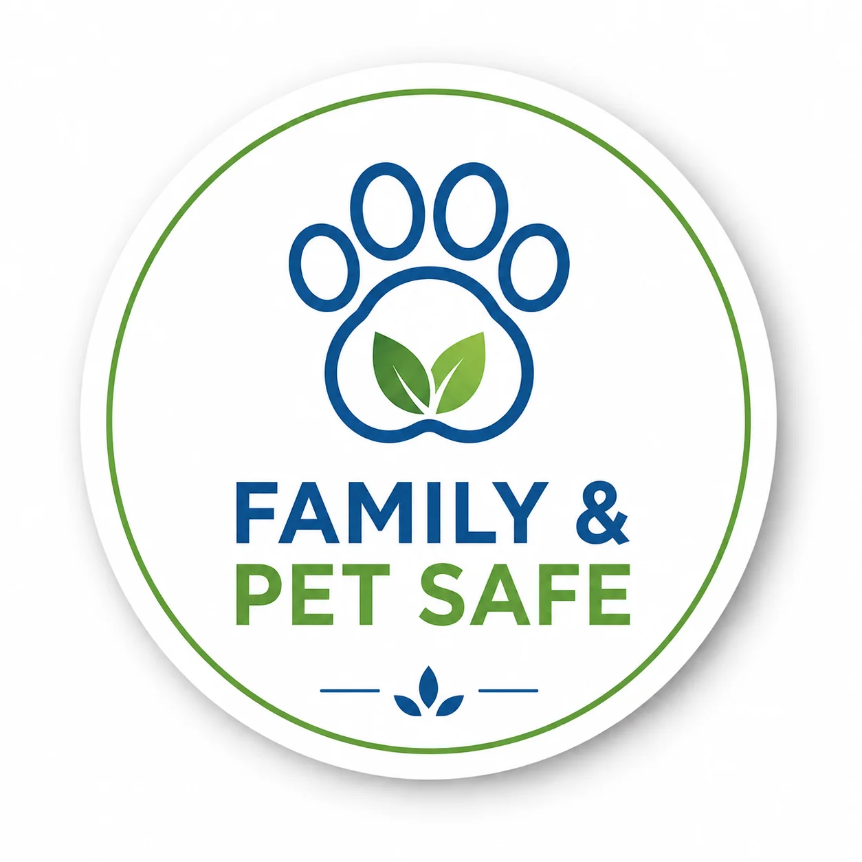 Family and Pet Safe trust badge